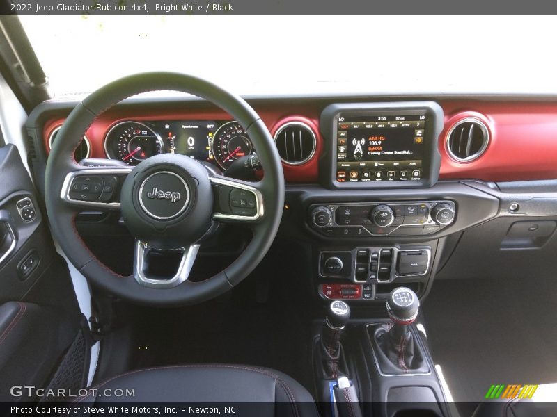 Bright White / Black 2022 Jeep Gladiator Rubicon 4x4