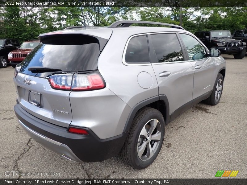 Billet Silver Metallic / Black 2022 Jeep Cherokee Limited 4x4