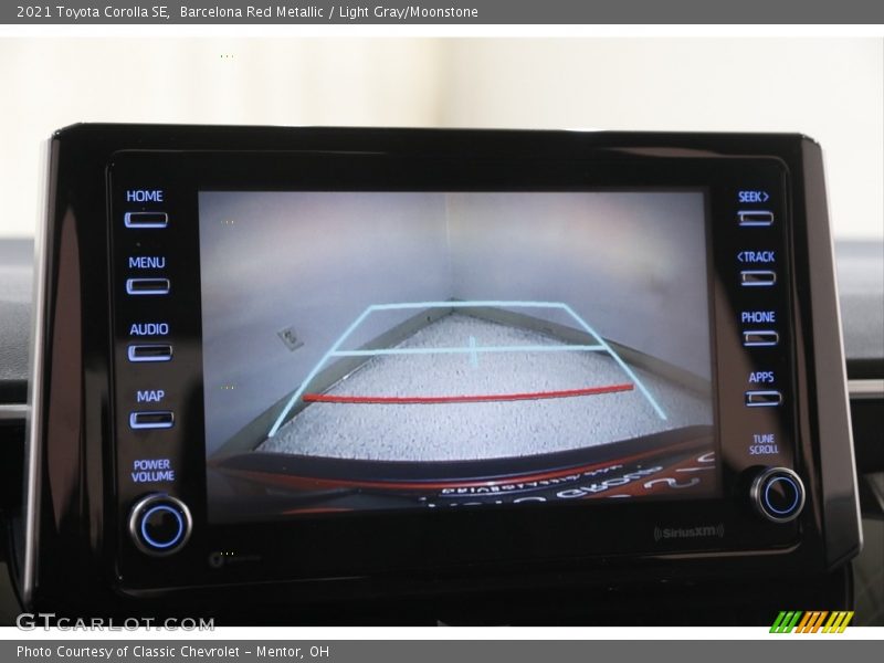 Barcelona Red Metallic / Light Gray/Moonstone 2021 Toyota Corolla SE