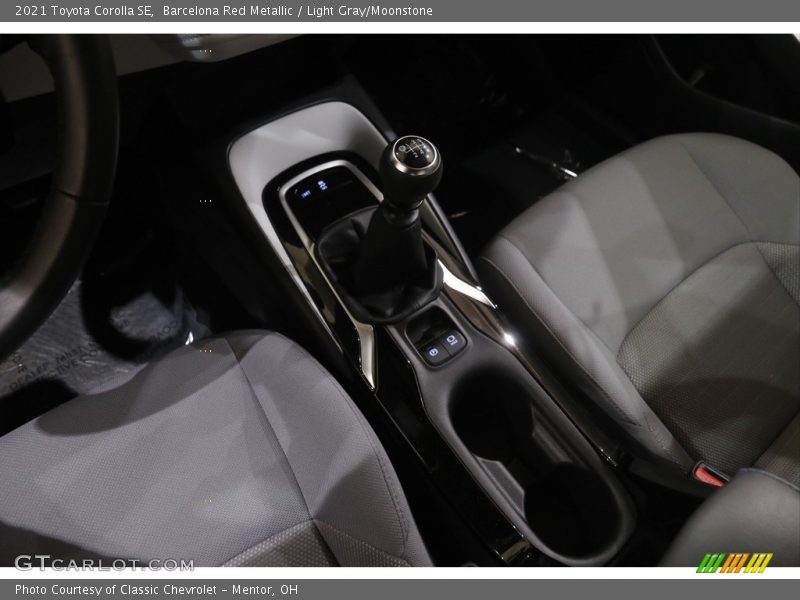 Barcelona Red Metallic / Light Gray/Moonstone 2021 Toyota Corolla SE