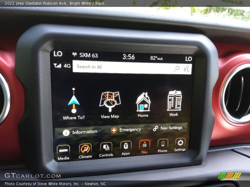 Bright White / Black 2022 Jeep Gladiator Rubicon 4x4