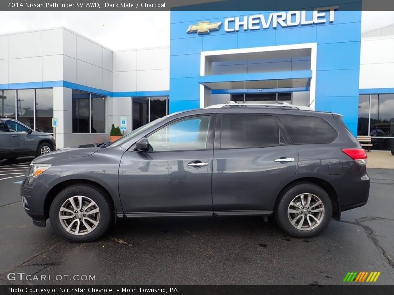 Dark Slate / Charcoal 2014 Nissan Pathfinder SV AWD