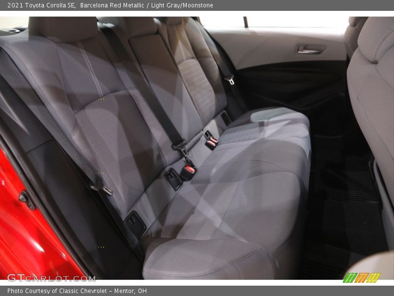 Barcelona Red Metallic / Light Gray/Moonstone 2021 Toyota Corolla SE