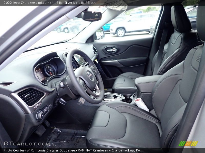 Billet Silver Metallic / Black 2022 Jeep Cherokee Limited 4x4
