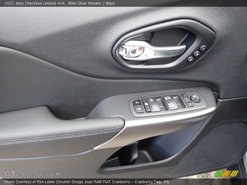 Billet Silver Metallic / Black 2022 Jeep Cherokee Limited 4x4