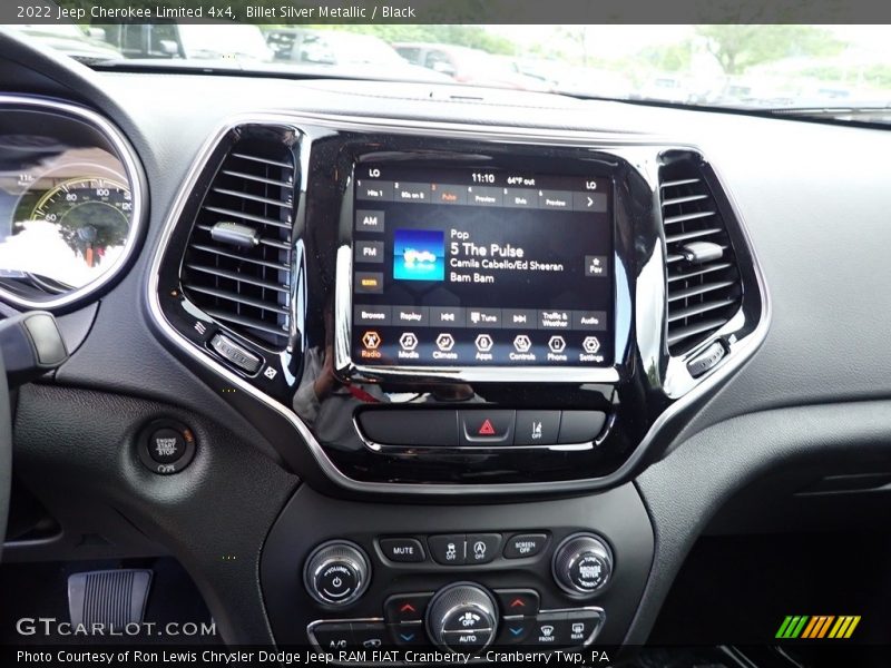 Billet Silver Metallic / Black 2022 Jeep Cherokee Limited 4x4