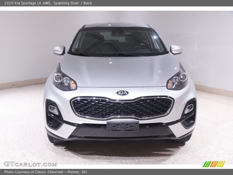 Sparkling Silver / Black 2020 Kia Sportage LX AWD