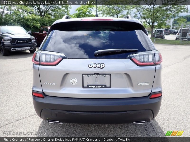 Billet Silver Metallic / Black 2022 Jeep Cherokee Latitude Lux 4x4