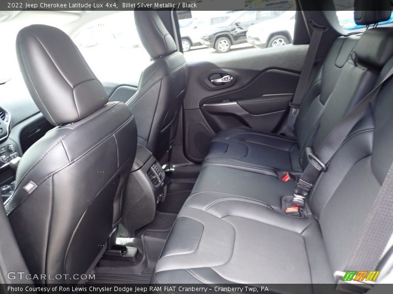 Billet Silver Metallic / Black 2022 Jeep Cherokee Latitude Lux 4x4