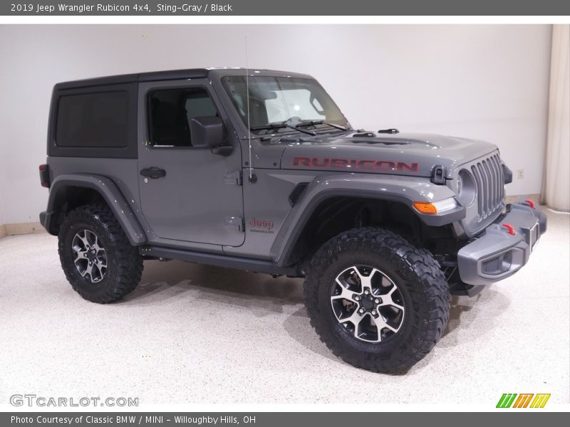 Sting-Gray / Black 2019 Jeep Wrangler Rubicon 4x4