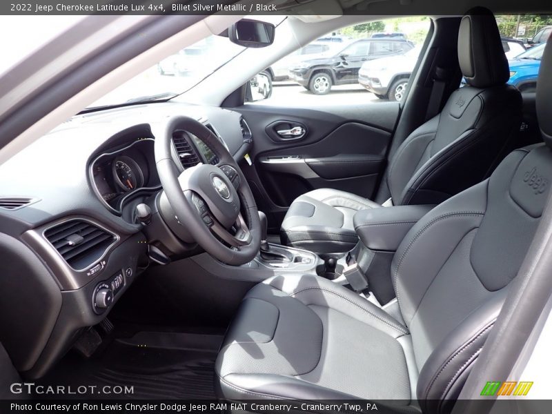 Billet Silver Metallic / Black 2022 Jeep Cherokee Latitude Lux 4x4