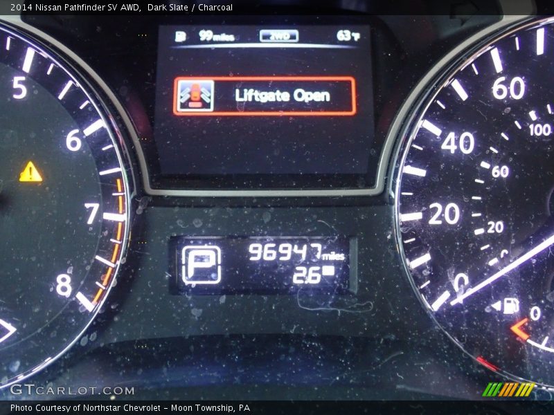 Dark Slate / Charcoal 2014 Nissan Pathfinder SV AWD