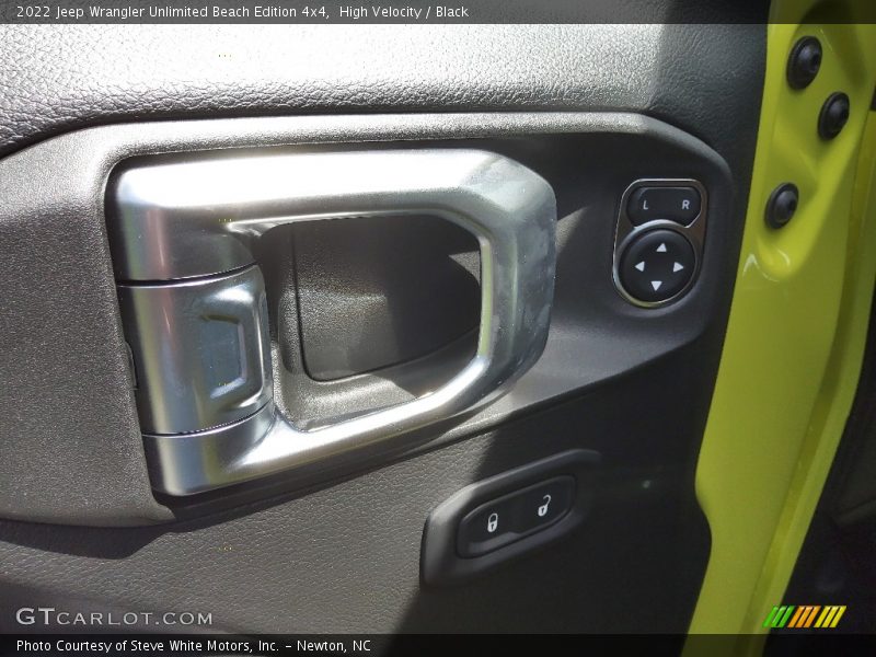 High Velocity / Black 2022 Jeep Wrangler Unlimited Beach Edition 4x4