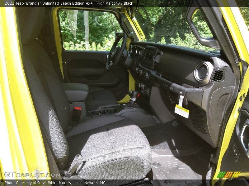 High Velocity / Black 2022 Jeep Wrangler Unlimited Beach Edition 4x4