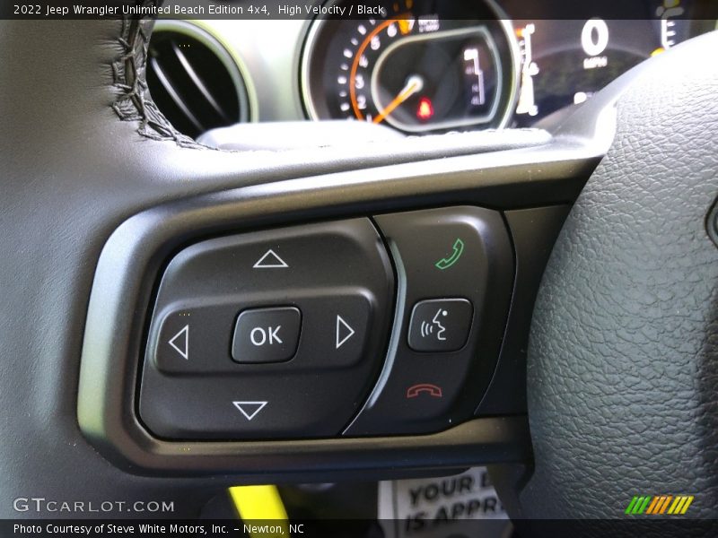  2022 Wrangler Unlimited Beach Edition 4x4 Steering Wheel