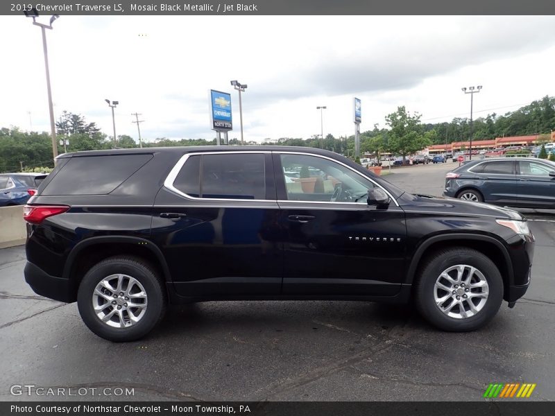 Mosaic Black Metallic / Jet Black 2019 Chevrolet Traverse LS