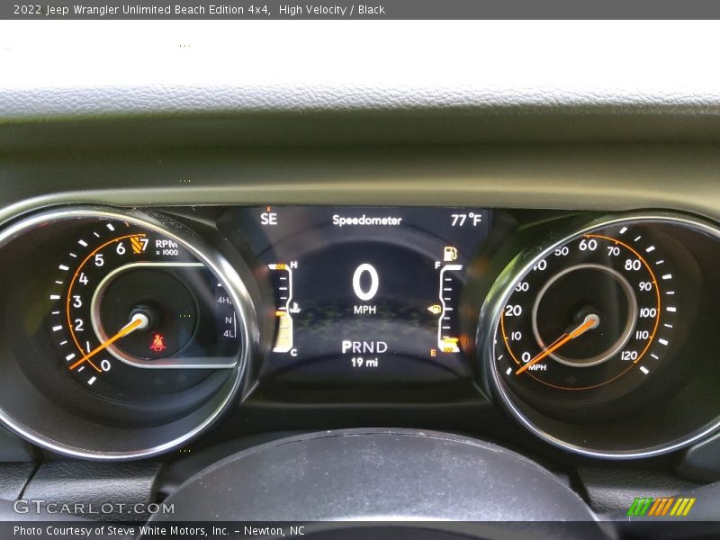  2022 Wrangler Unlimited Beach Edition 4x4 Beach Edition 4x4 Gauges
