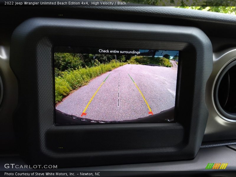 High Velocity / Black 2022 Jeep Wrangler Unlimited Beach Edition 4x4