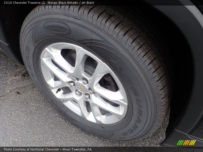 Mosaic Black Metallic / Jet Black 2019 Chevrolet Traverse LS