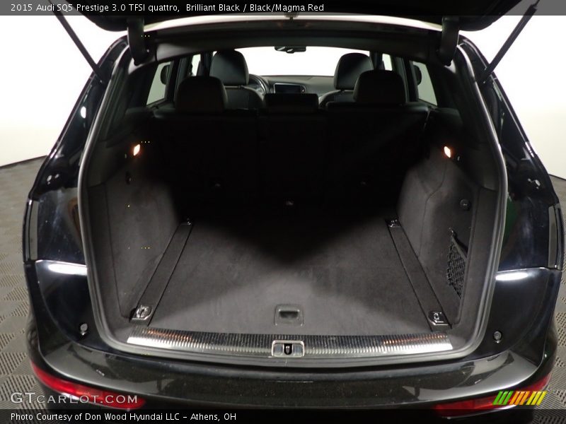 Brilliant Black / Black/Magma Red 2015 Audi SQ5 Prestige 3.0 TFSI quattro