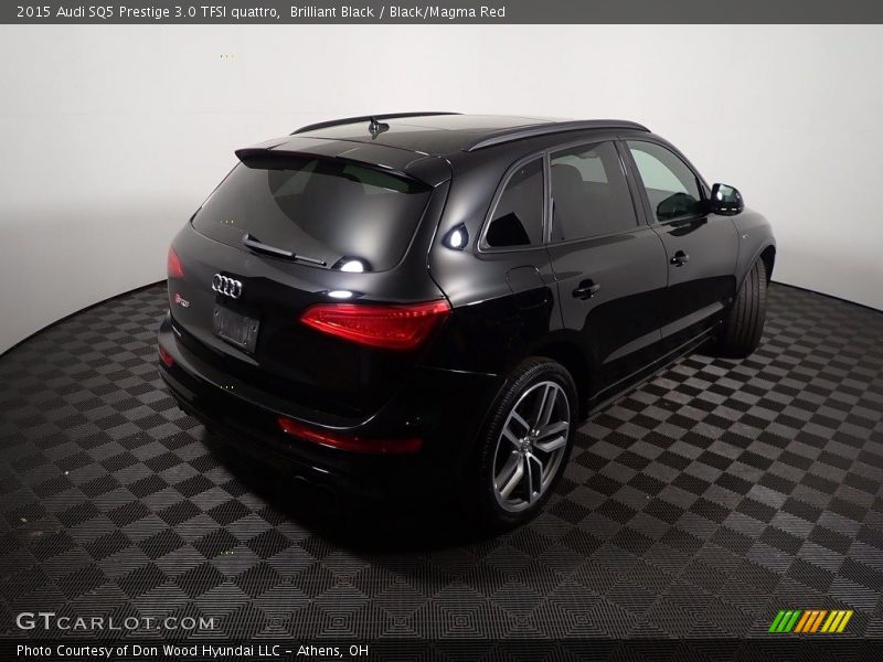 Brilliant Black / Black/Magma Red 2015 Audi SQ5 Prestige 3.0 TFSI quattro