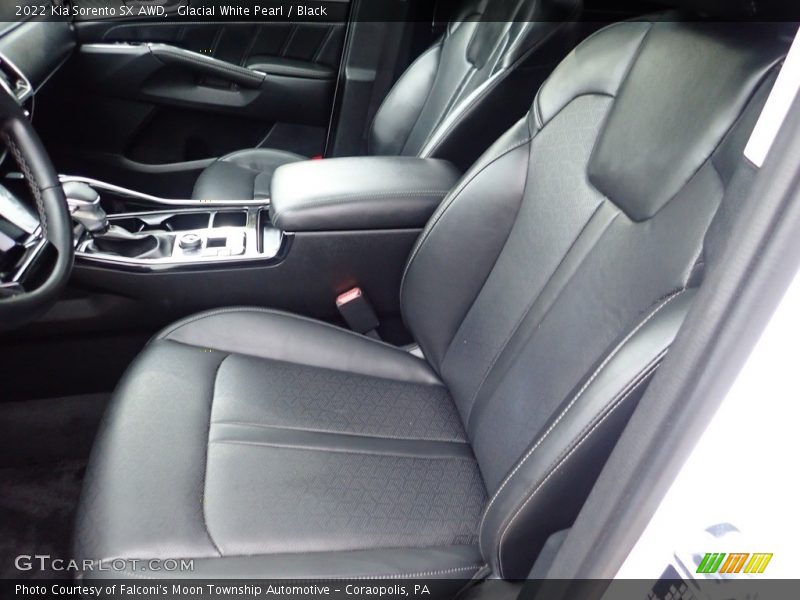 Glacial White Pearl / Black 2022 Kia Sorento SX AWD