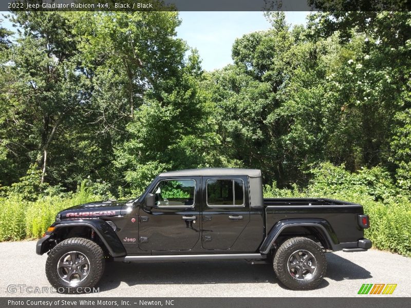 Black / Black 2022 Jeep Gladiator Rubicon 4x4