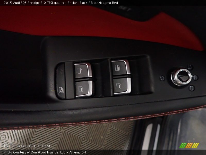 Brilliant Black / Black/Magma Red 2015 Audi SQ5 Prestige 3.0 TFSI quattro