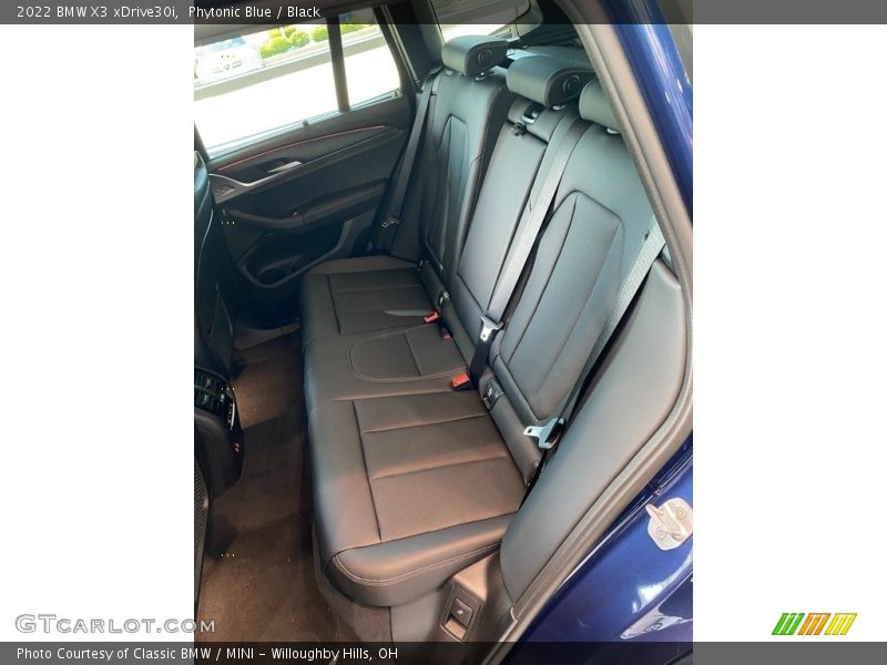 Phytonic Blue / Black 2022 BMW X3 xDrive30i