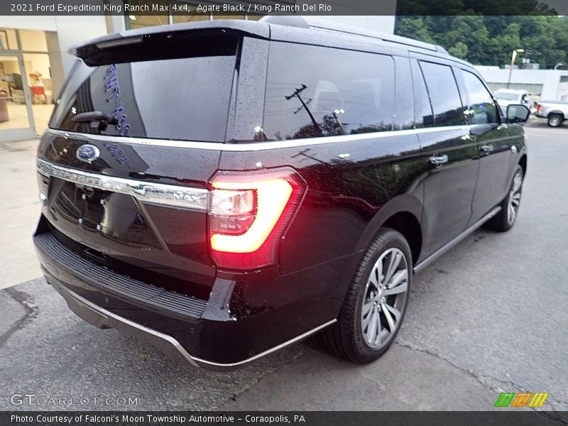 Agate Black / King Ranch Del Rio 2021 Ford Expedition King Ranch Max 4x4
