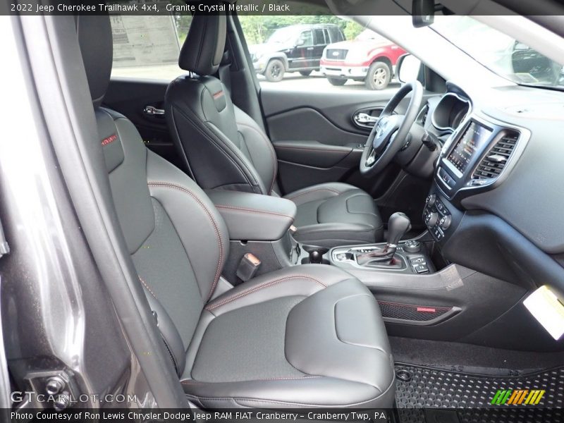 Granite Crystal Metallic / Black 2022 Jeep Cherokee Trailhawk 4x4