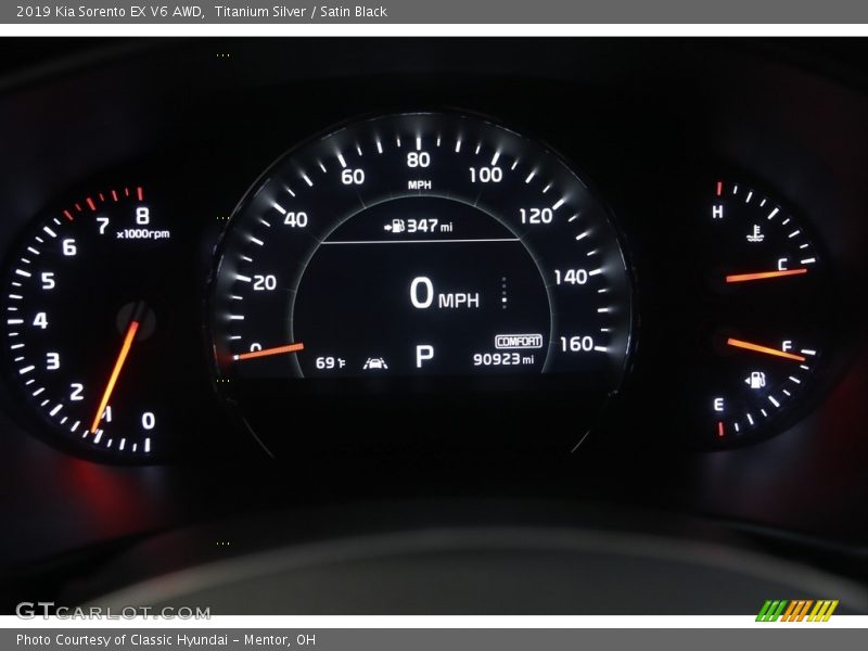  2019 Sorento EX V6 AWD EX V6 AWD Gauges