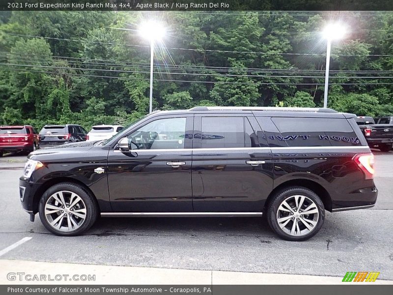 Agate Black / King Ranch Del Rio 2021 Ford Expedition King Ranch Max 4x4