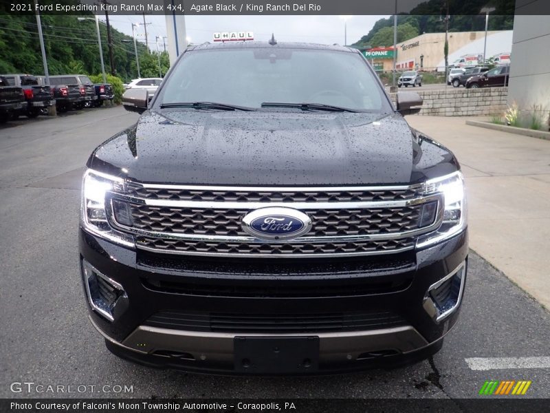 Agate Black / King Ranch Del Rio 2021 Ford Expedition King Ranch Max 4x4