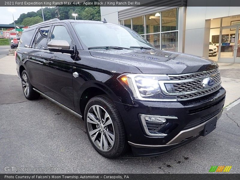 Front 3/4 View of 2021 Expedition King Ranch Max 4x4