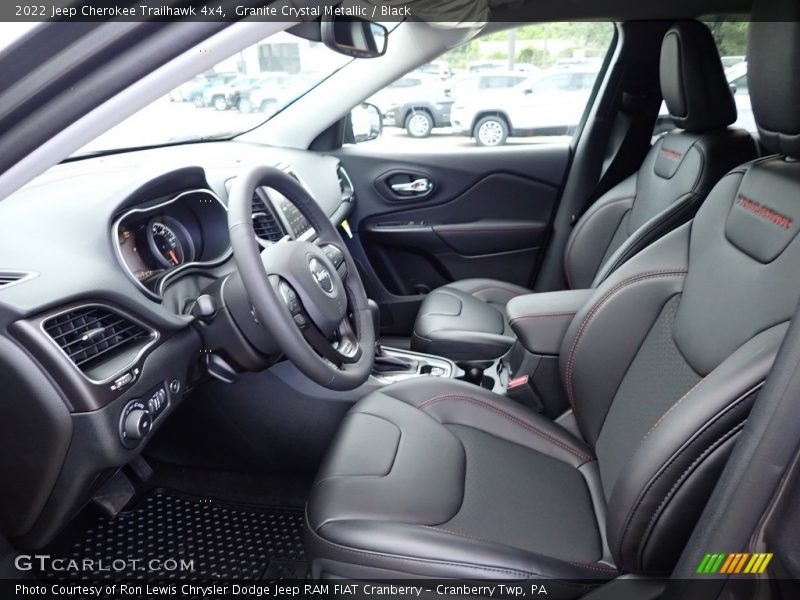 Granite Crystal Metallic / Black 2022 Jeep Cherokee Trailhawk 4x4