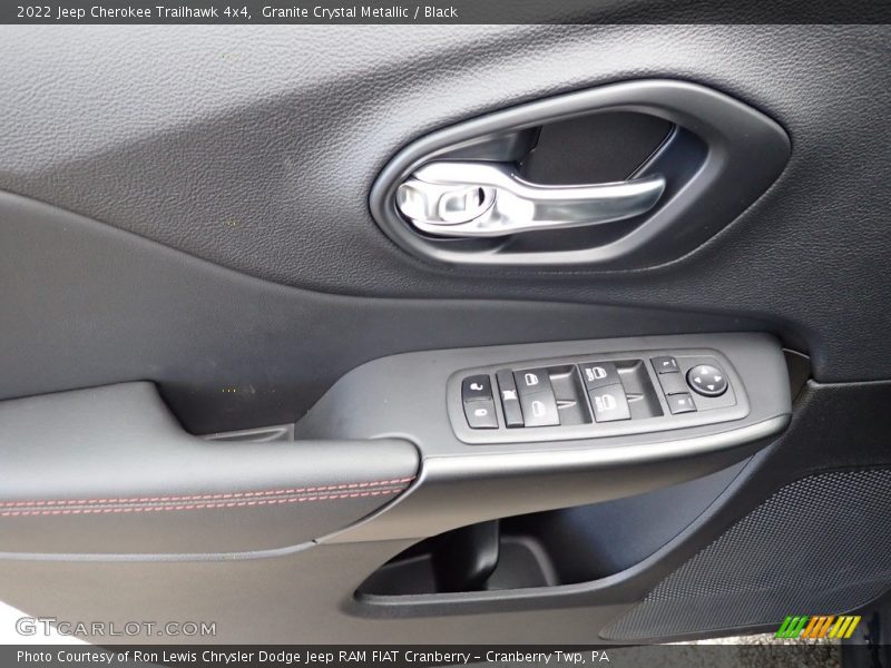Granite Crystal Metallic / Black 2022 Jeep Cherokee Trailhawk 4x4