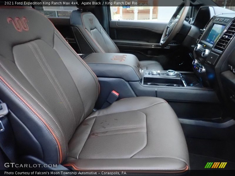 Front Seat of 2021 Expedition King Ranch Max 4x4