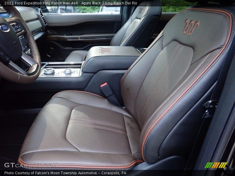 Front Seat of 2021 Expedition King Ranch Max 4x4