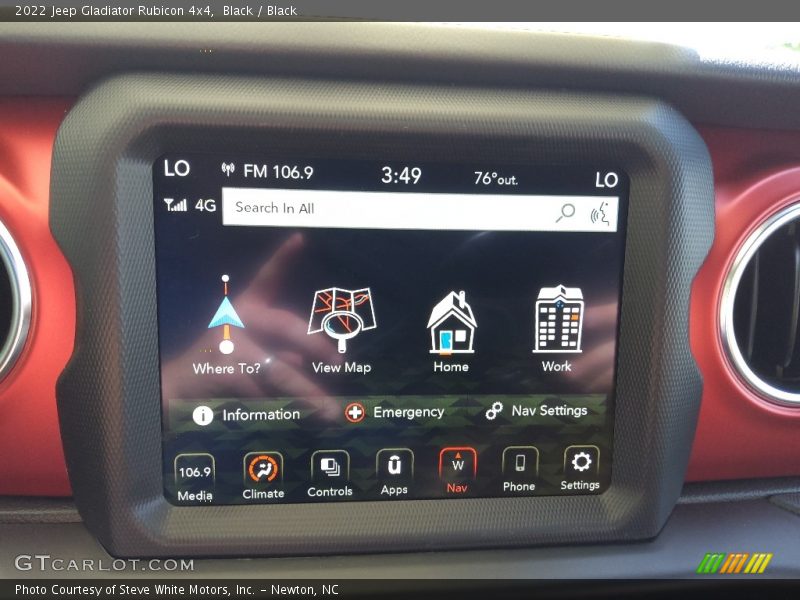 Black / Black 2022 Jeep Gladiator Rubicon 4x4