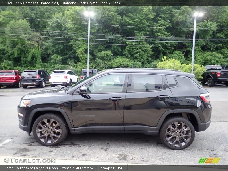 Diamond Black Crystal Pearl / Black 2020 Jeep Compass Limted 4x4