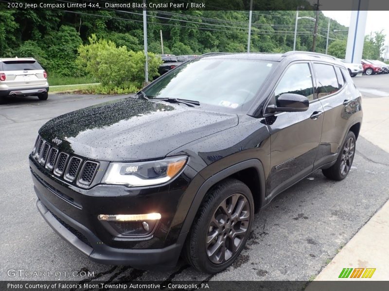 Diamond Black Crystal Pearl / Black 2020 Jeep Compass Limted 4x4