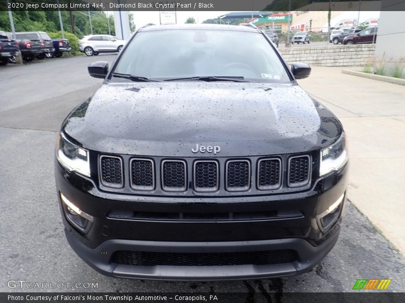Diamond Black Crystal Pearl / Black 2020 Jeep Compass Limted 4x4