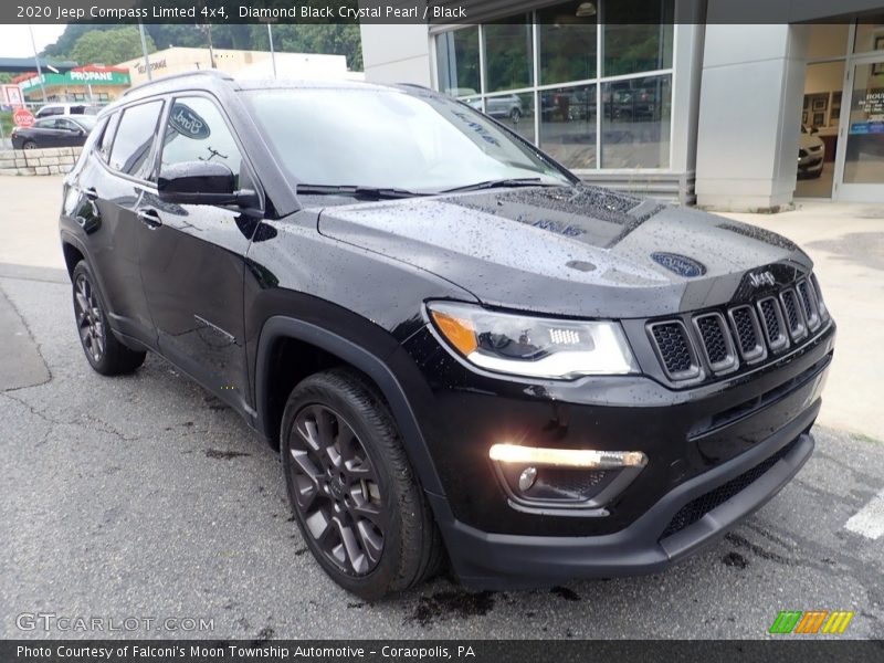Diamond Black Crystal Pearl / Black 2020 Jeep Compass Limted 4x4