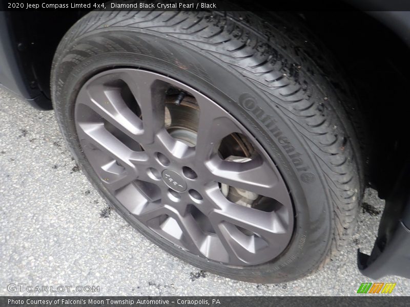 Diamond Black Crystal Pearl / Black 2020 Jeep Compass Limted 4x4