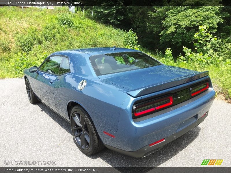 Frostbite / Black 2022 Dodge Challenger R/T