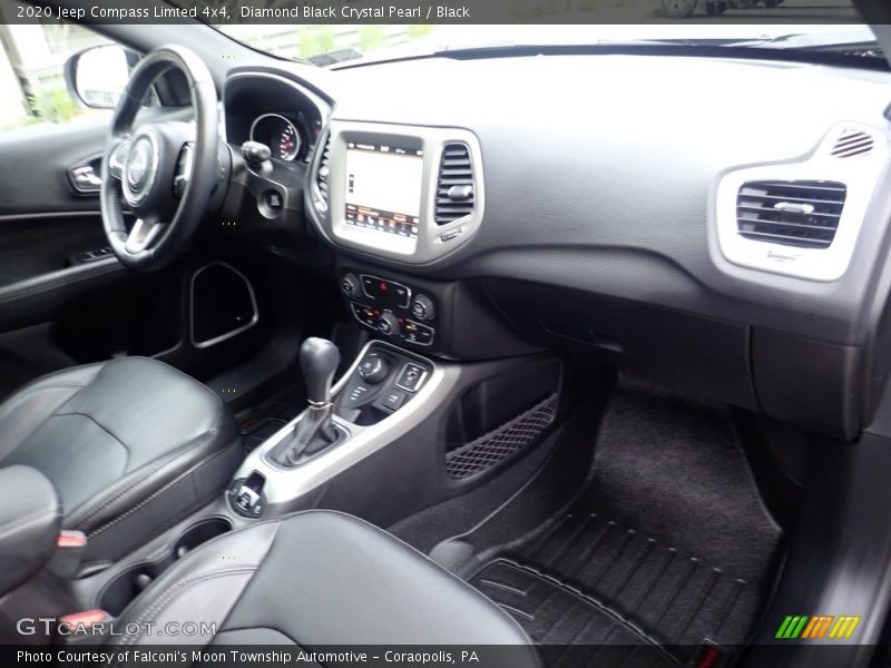 Diamond Black Crystal Pearl / Black 2020 Jeep Compass Limted 4x4