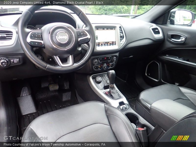 Diamond Black Crystal Pearl / Black 2020 Jeep Compass Limted 4x4