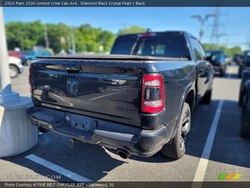 Diamond Black Crystal Pearl / Black 2020 Ram 1500 Limited Crew Cab 4x4