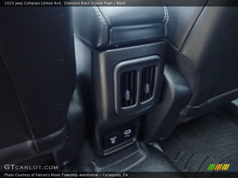 Diamond Black Crystal Pearl / Black 2020 Jeep Compass Limted 4x4